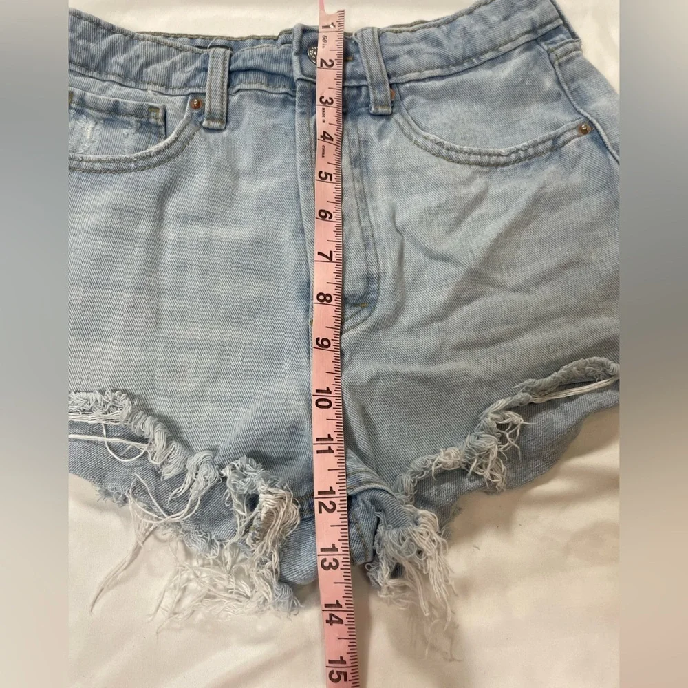 wild fable shorts Highest Rise Cut Off Denim‎ Woman’s Size 2 Summer Festival